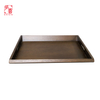 Wooden Folding Tray Tables Portable Breakfast Dinner Serving Laptop Tray Side End Table Space Saving Design Compact Foldable Wooden Tray Stand