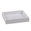 Pure white Rustic Wooden Serving Tray for and Coffee Table Lap Tray for home and hotel