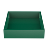 Wooden Tray Green Serving Tray For Breakfast and Dining