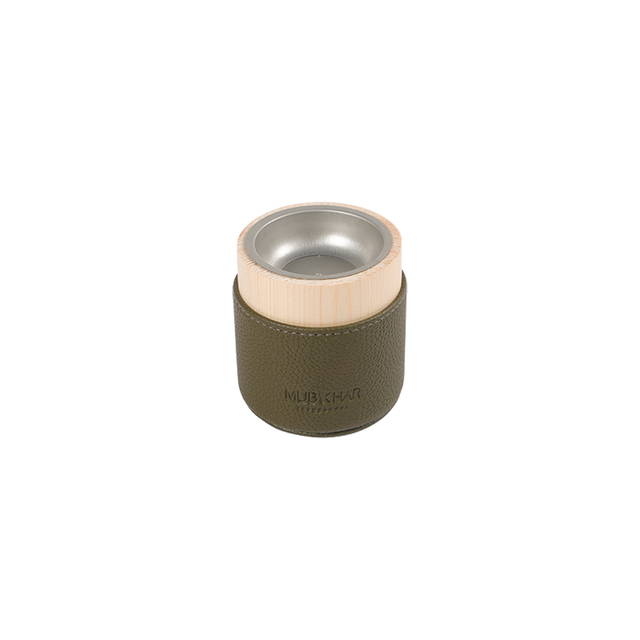 Factory Custom Roll Core Wooden Round Incense Packaging Boxes With Logo Stamping