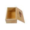 MDF handmade Wooden Storage box with Lid for glasses