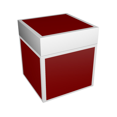 Red Tip box Wooden Storage box Wood Keepsake Box With Cover 