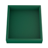 Wooden Tray Green Serving Tray For Breakfast and Dining