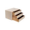 MDF Leather Wooden Jewelry Box for Women