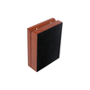 Teak Veneer Necklace Pendant Case Lacquered Jewelry Gift Boxes