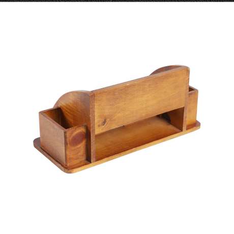Pine Charging Station, Multiple Devices Organizer for Phones,Tablet, Office Desktop Wooden Docking Stations