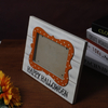 Halloween Picture Frame Wood Lacquered Photo Frame for Tabletop 