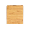 Alpine Industries Wooden Bamboo Square Tissue Box Cover