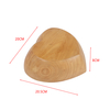 Rubber Wood Heart Shaped Lacquered Wooden Bowls