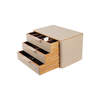 MDF Leather Wooden Jewelry Box for Women